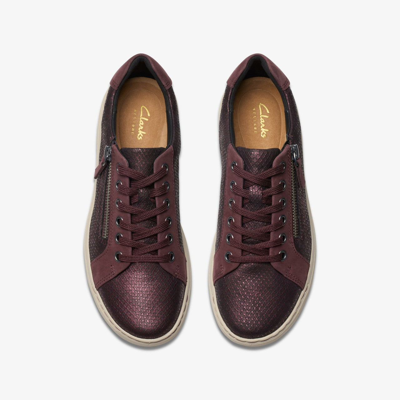 Nalle Lace Wine Interest Leather | Clarks Sale