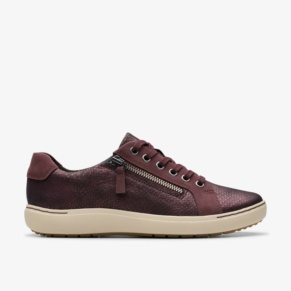 Nalle Lace Wine Interest Leather | Clarks Sale