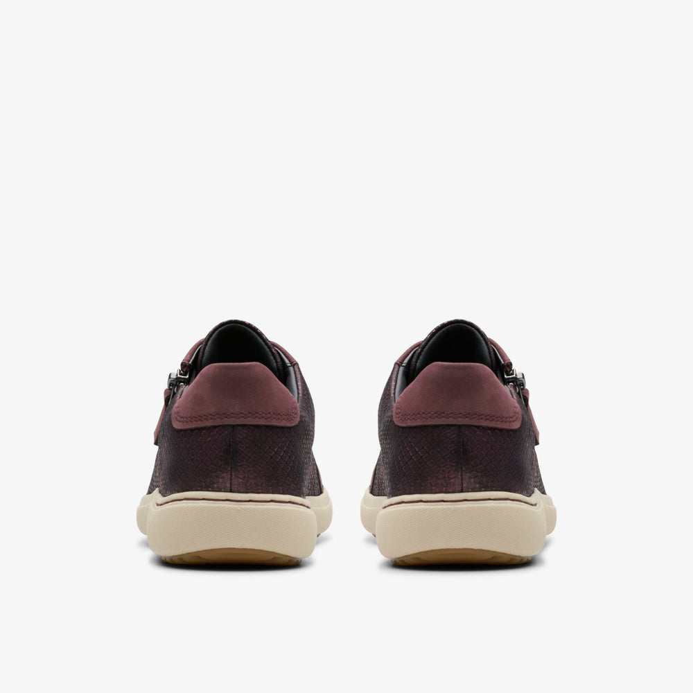 Nalle Lace Wine Interest Leather | Clarks Sale
