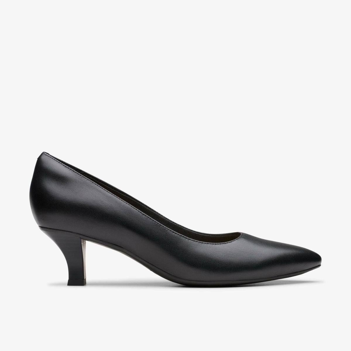 Kepley Vine Black Leather | Clarks Sale