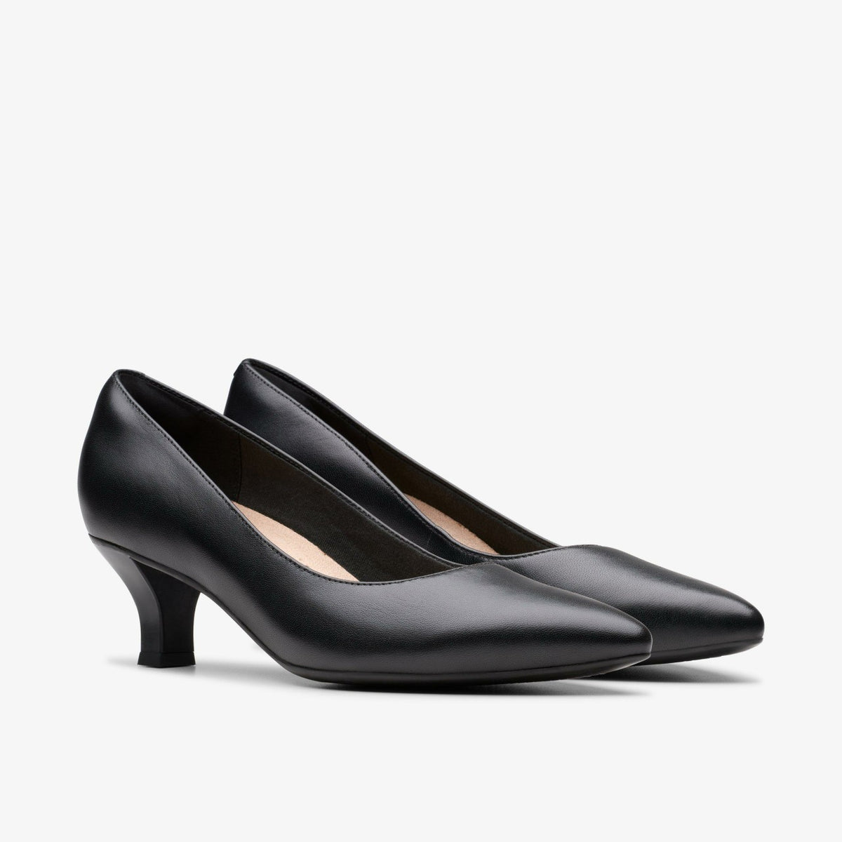 Kepley Vine Black Leather | Clarks Sale