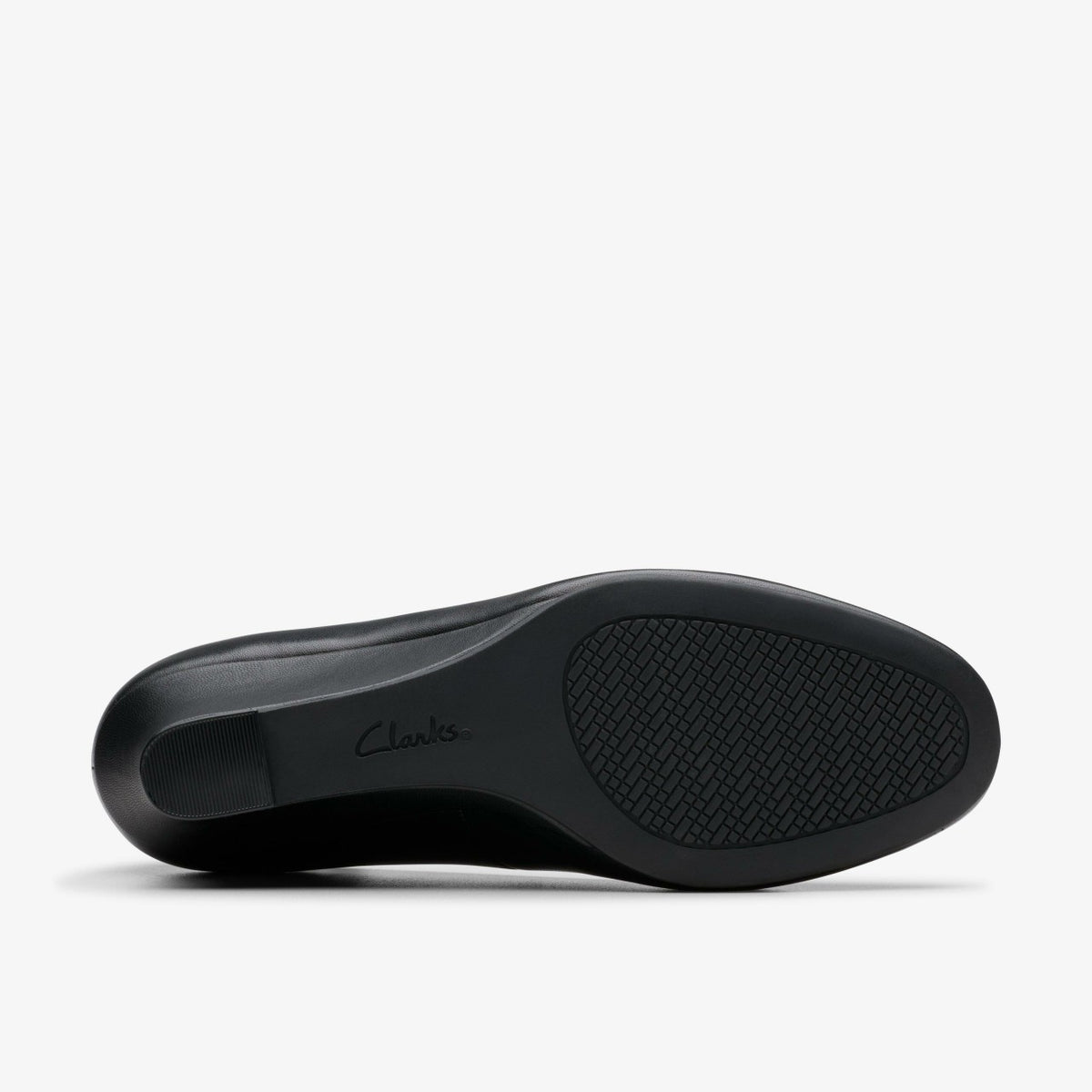 Olivette Pearl Black Leather | Clarks on Sale