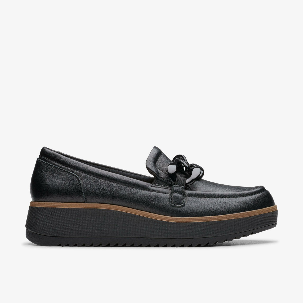 Zylah May Black Leather | Clarks on Sale