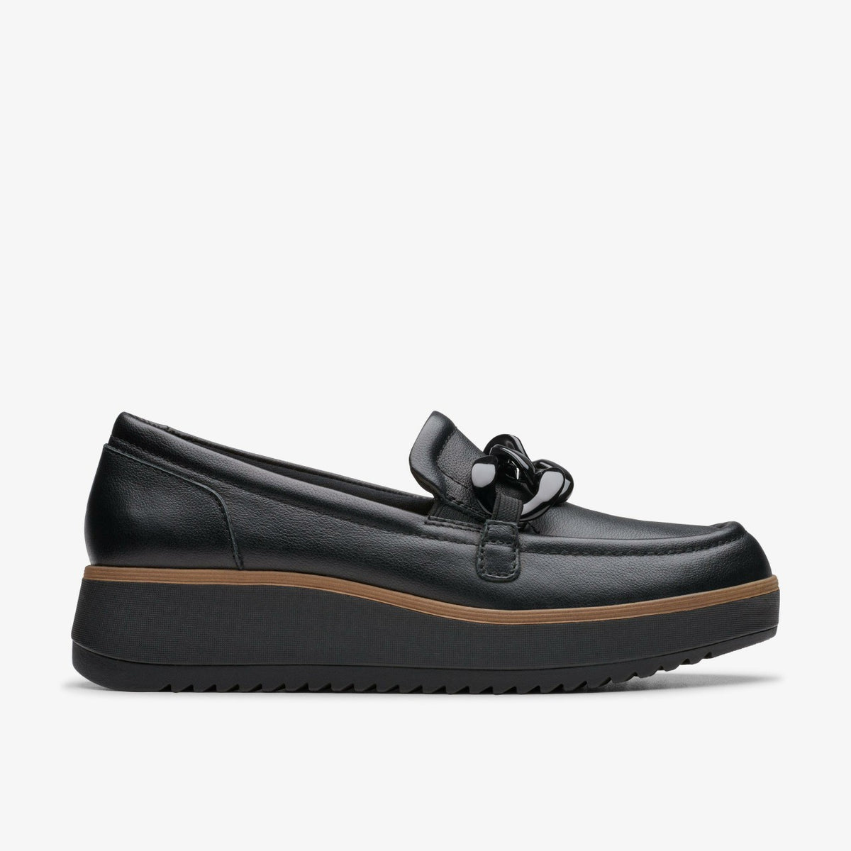 Zylah May Black Leather | Clarks on Sale