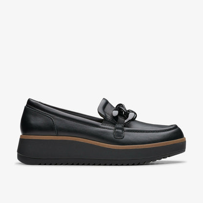 Zylah May Black Leather | Clarks on Sale