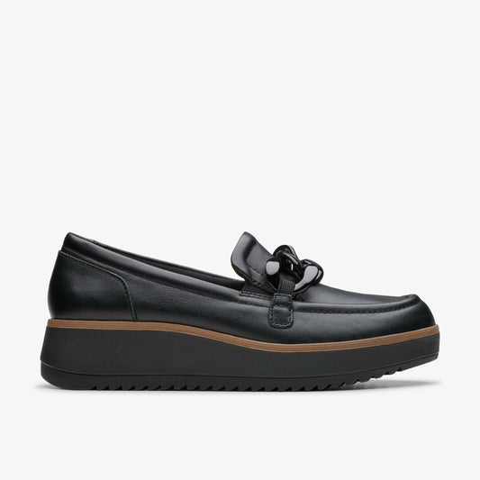 Zylah May Black Leather | Clarks on Sale
