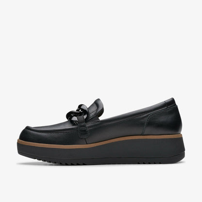 Zylah May Black Leather | Clarks on Sale