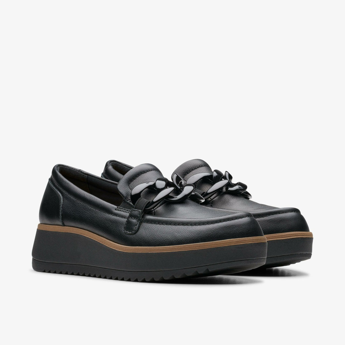 Zylah May Black Leather | Clarks on Sale
