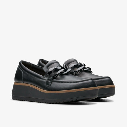 Zylah May Black Leather | Clarks on Sale