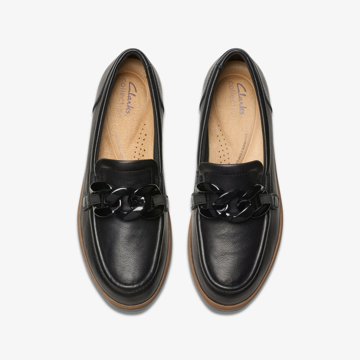 Zylah May Black Leather | Clarks on Sale