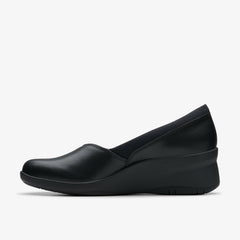 Suttyn Walk Black Leather | Clarks outlet