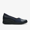 Navy Leather