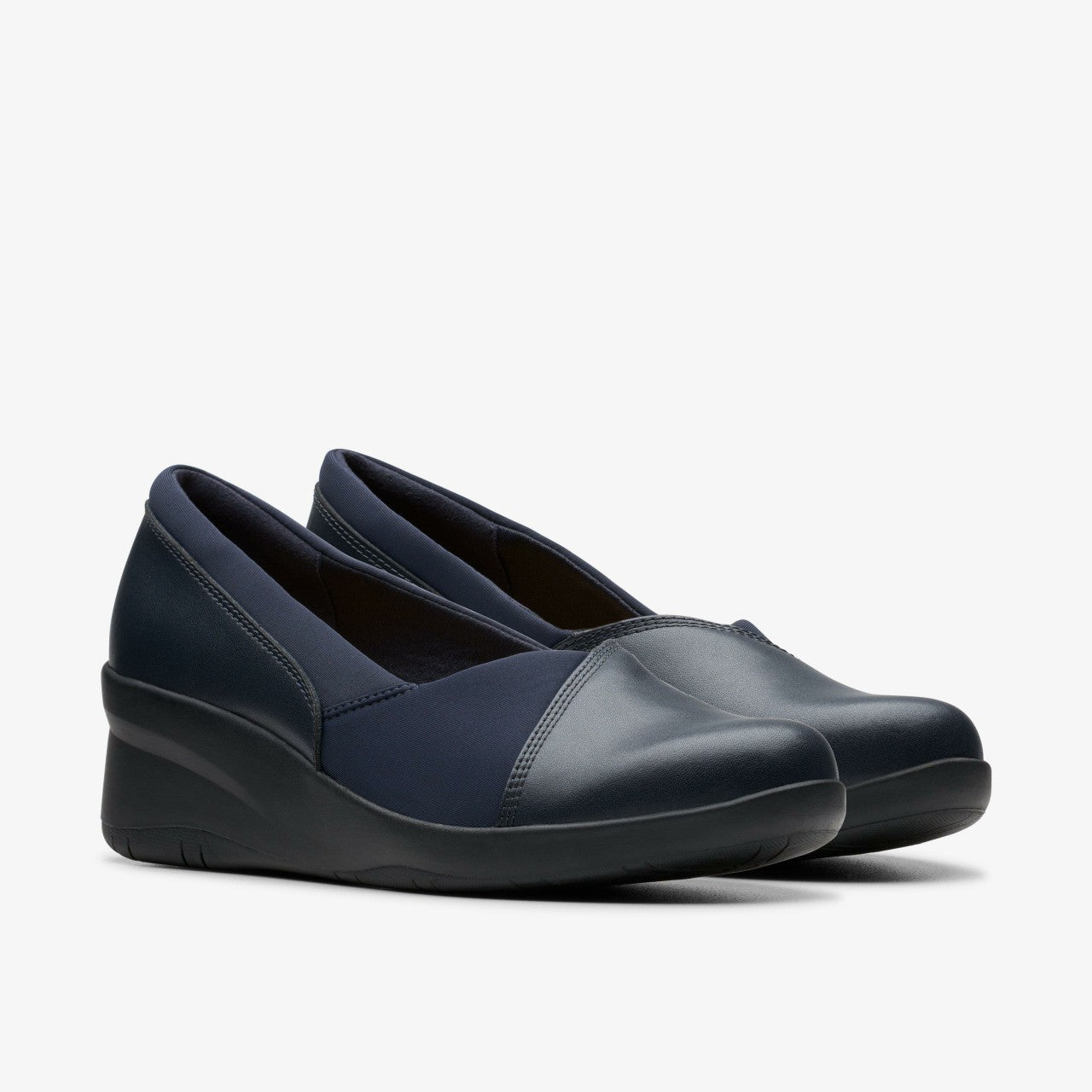 Suttyn Walk Navy Leather | Clarks discount