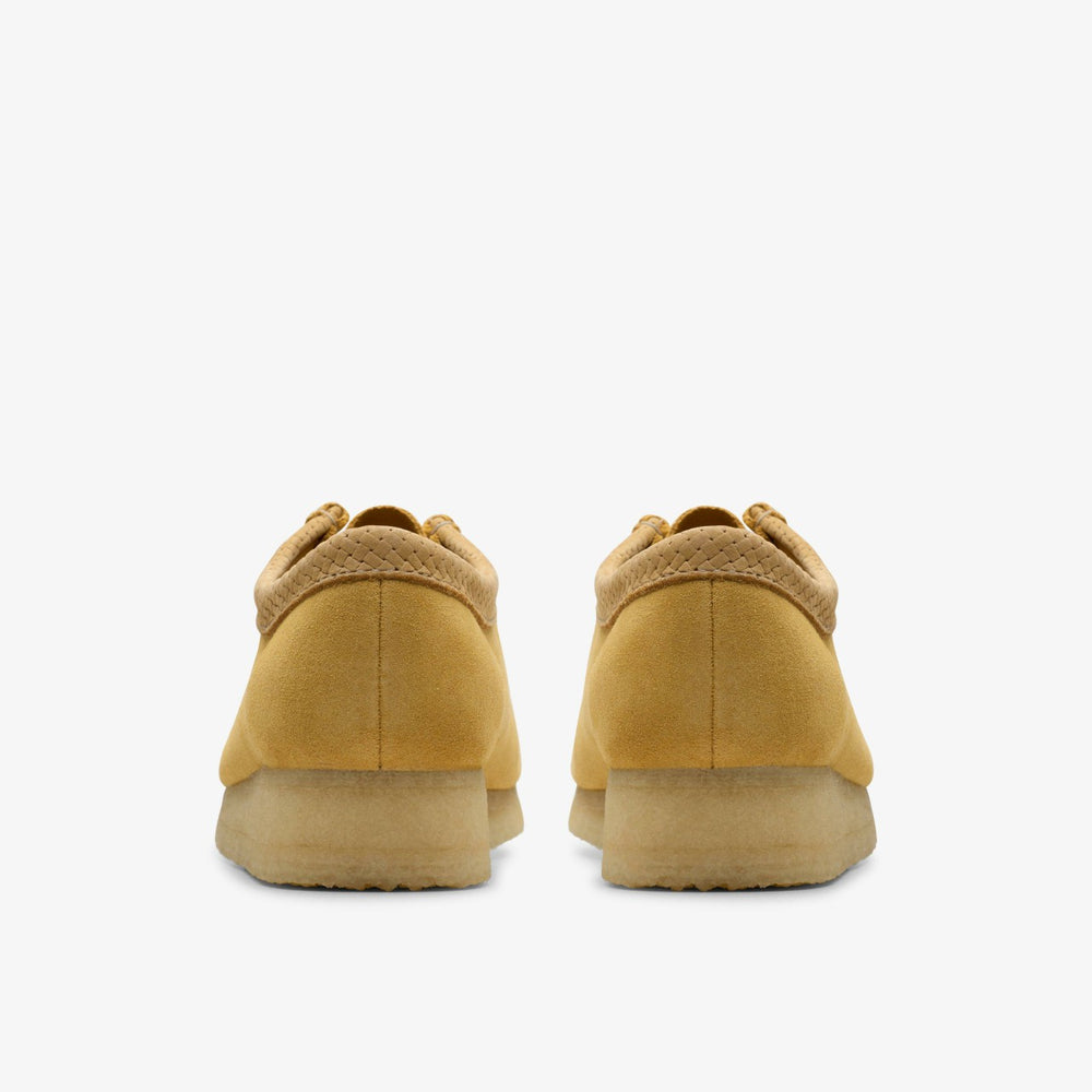Wallabee Golden Tan Suede | Clarks on Sale