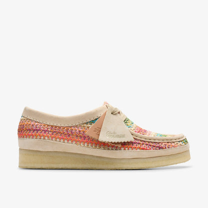 Wallabee Multicolour Raffia | Clarks for sale