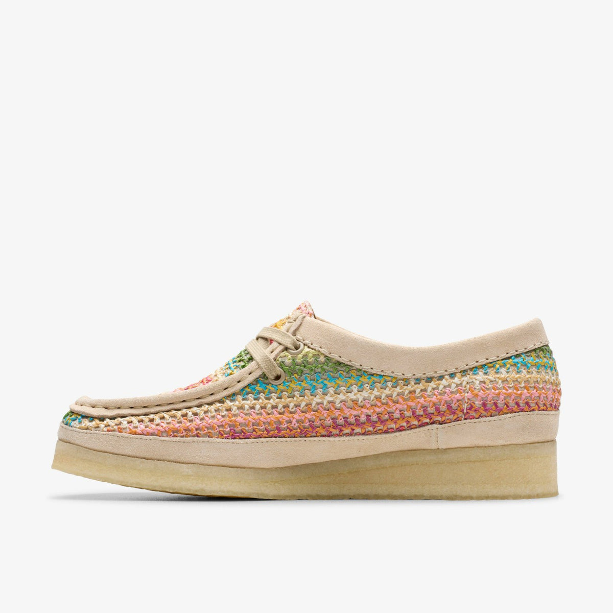 Wallabee Multicolour Raffia | Clarks for sale