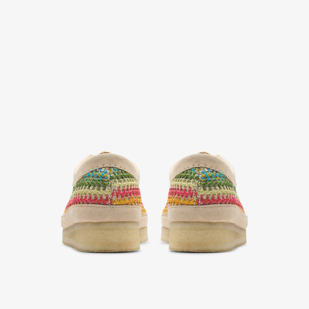 Wallabee Multicolour Raffia | Clarks for sale