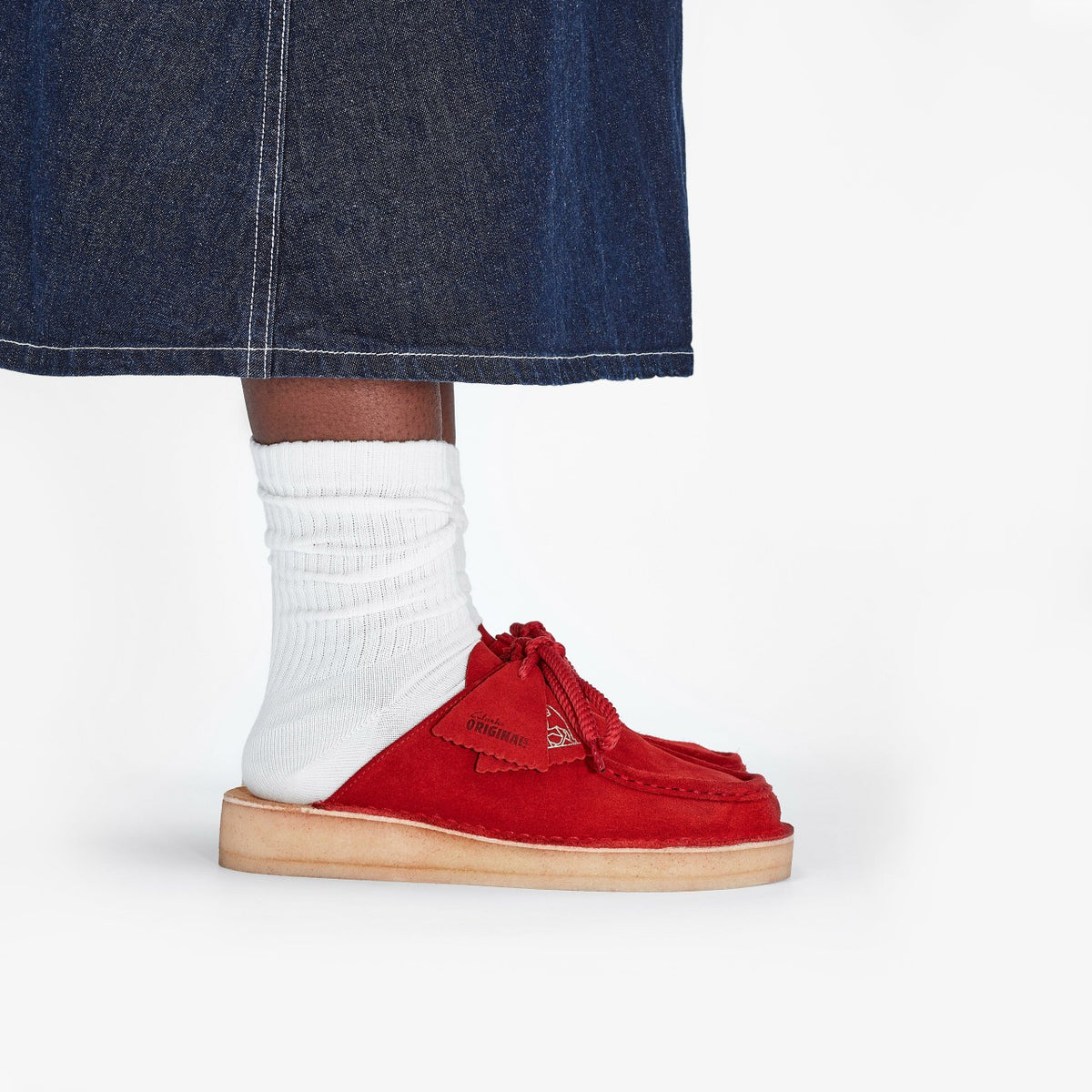 Desert Nomad Mule Red Suede | Clarks Sale