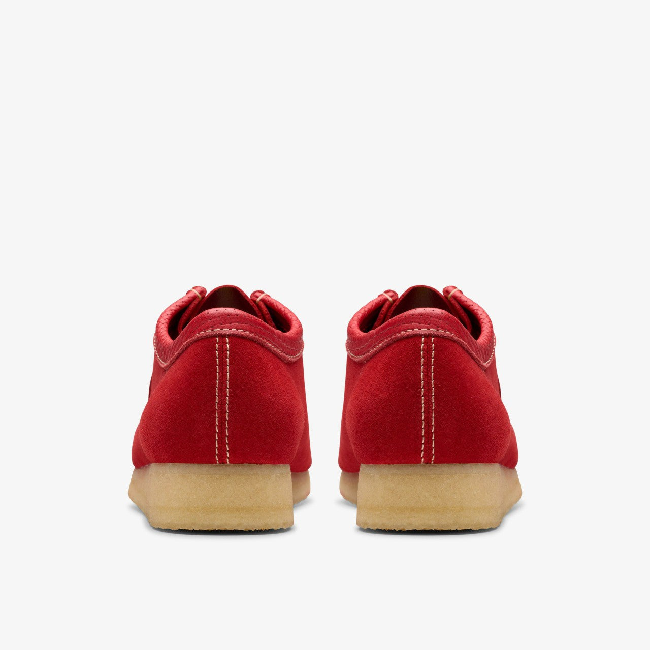 Wallabee Red Suede | Clarks for sale