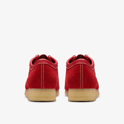 Wallabee Red Suede | Clarks for sale