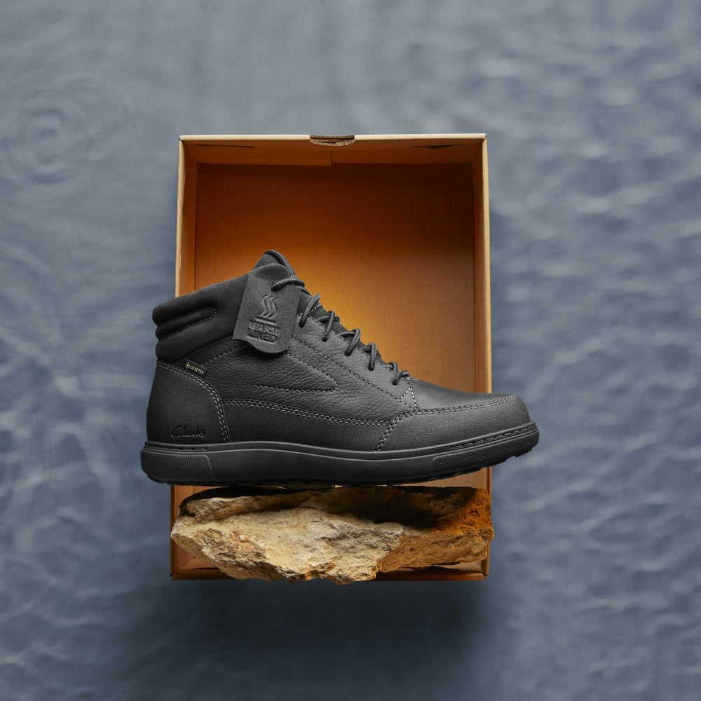 Mapstone Hi GORE-TEX Black Warmlined Leather | Clarks Sale