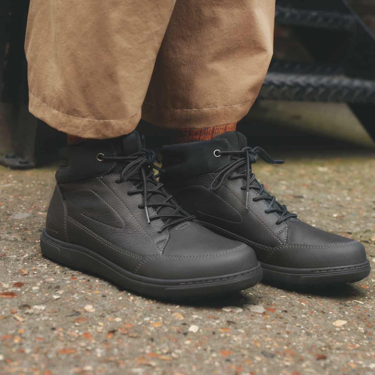 Mapstone Hi GORE-TEX Black Warmlined Leather | Clarks Sale