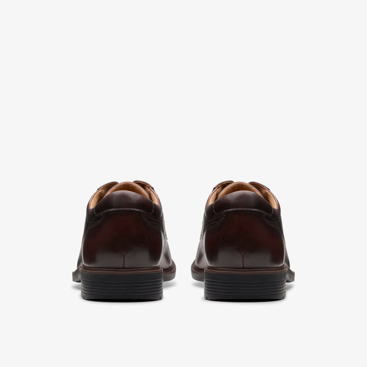 Eldredge Plain Dark Brown Leather | Clarks for sale