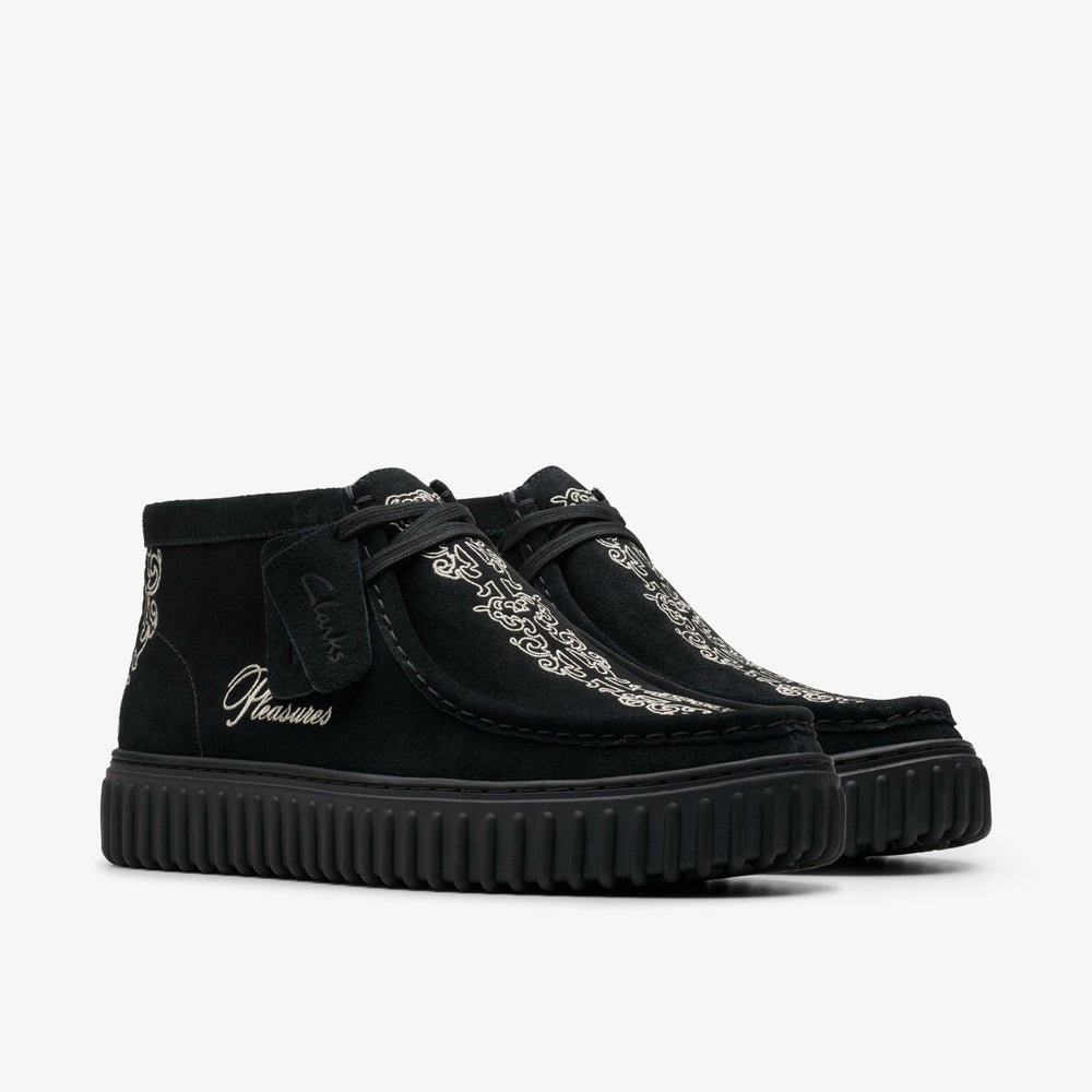 Torhill Woven Black Suede | Clarks Sale