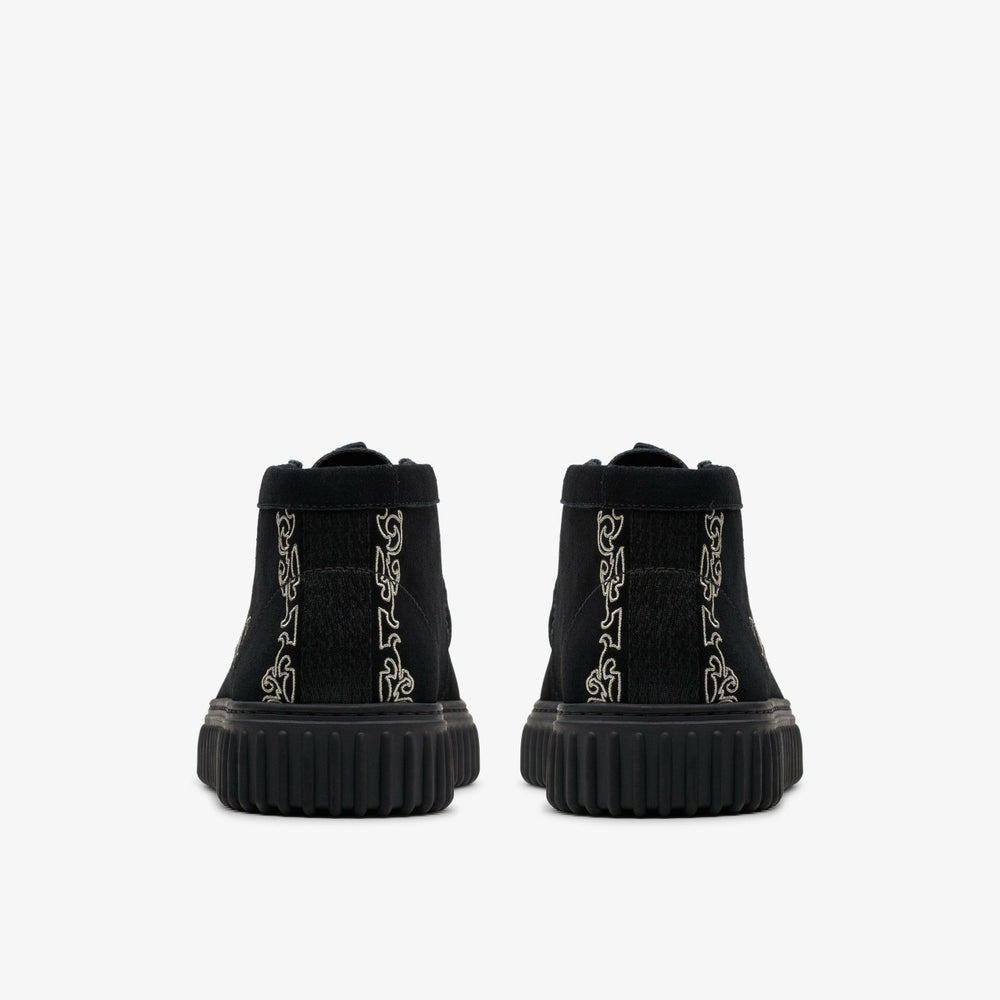 Torhill Woven Black Suede | Clarks Sale