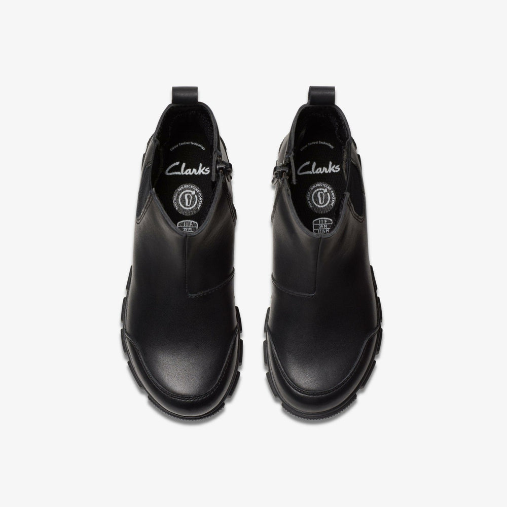 Evyn Chelsea Kid Black | Clarks on Sale