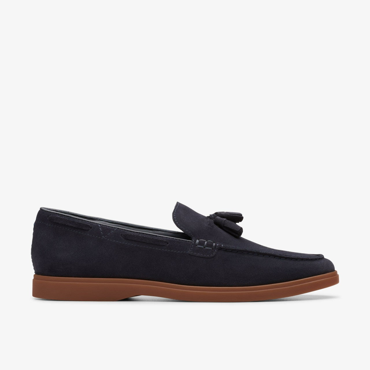 Torford Tassel Navy Suede | Clarks outlet