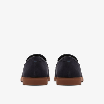 Torford Tassel Navy Suede | Clarks outlet