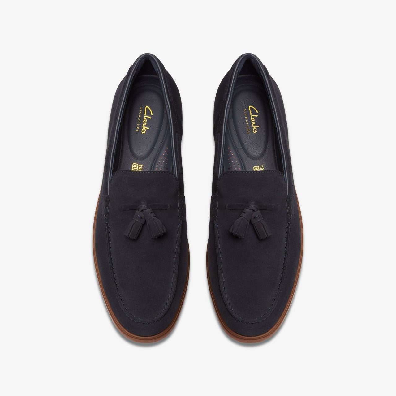 Torford Tassel Navy Suede | Clarks outlet