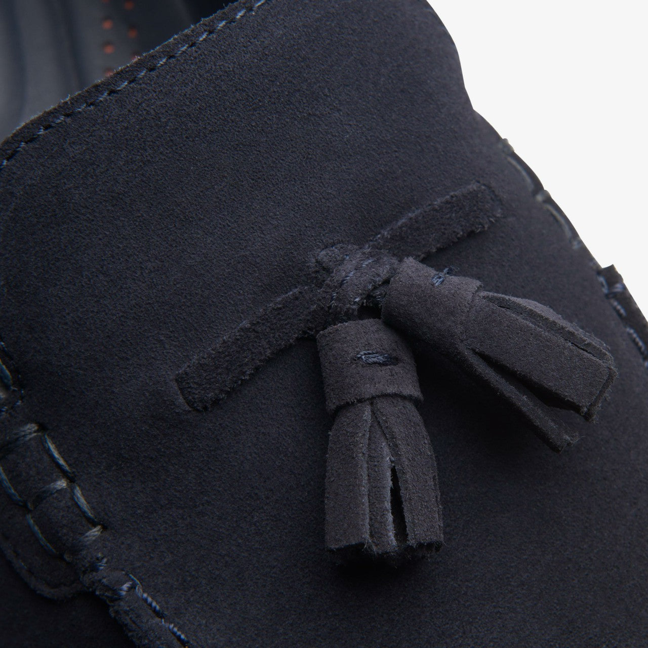 Torford Tassel Navy Suede | Clarks outlet