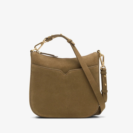 Topsham Willow Dark Sand Suede | Clarks on Sale