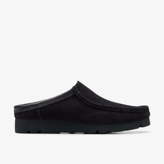 Wallabee Slip Black Suede | Clarks outlet