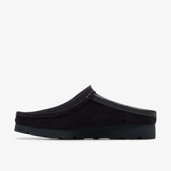 Wallabee Slip Black Suede | Clarks outlet