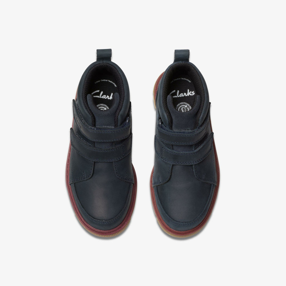 Lorcam Hi Kid Navy | Clarks on Sale