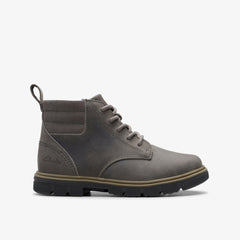 Lorcam Trail Kid Dark Grey | Clarks for sale