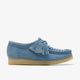 Powder Blue Suede