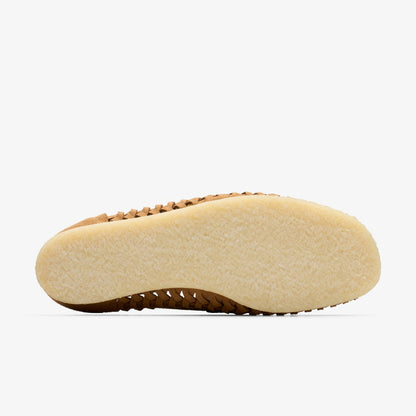 Wallabee Loafer Weave Tan Suede | Clarks outlet