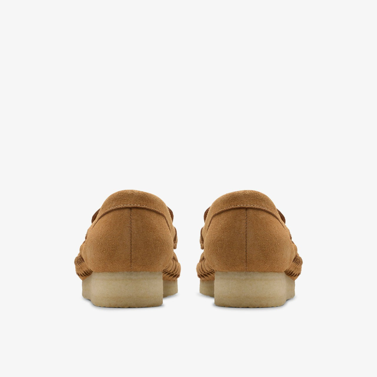 Wallabee Loafer Weave Tan Suede | Clarks outlet