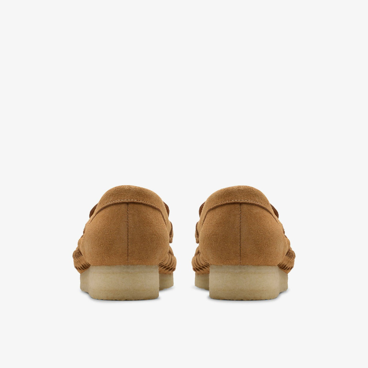 Wallabee Loafer Weave Tan Suede | Clarks outlet