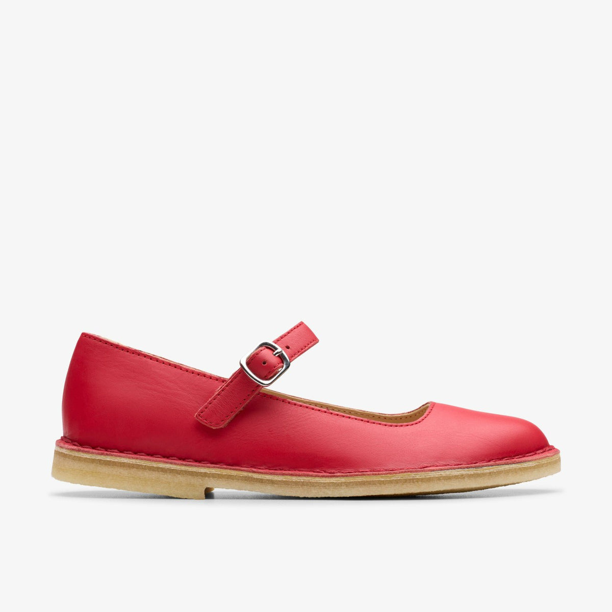 Desert Jane Red Leather | Clarks discount