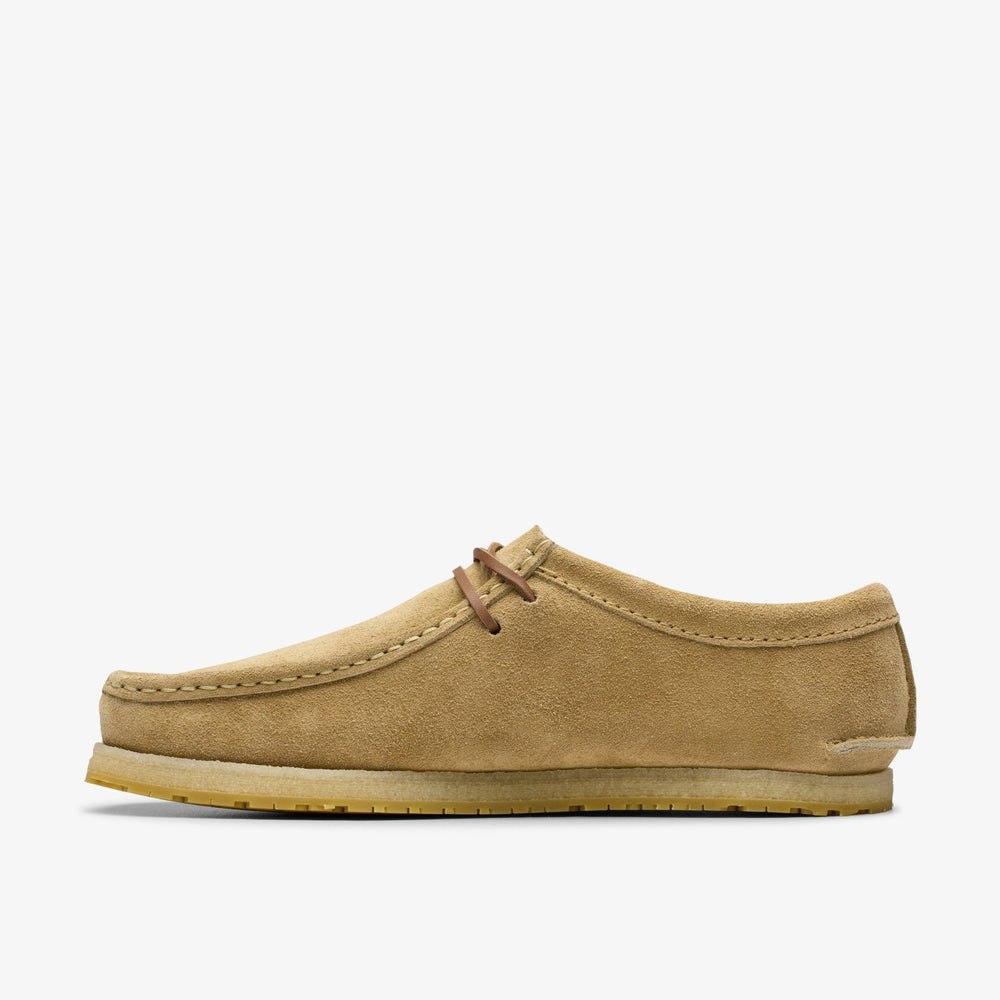 Godney Lace Dark Sand Suede | Clarks outlet
