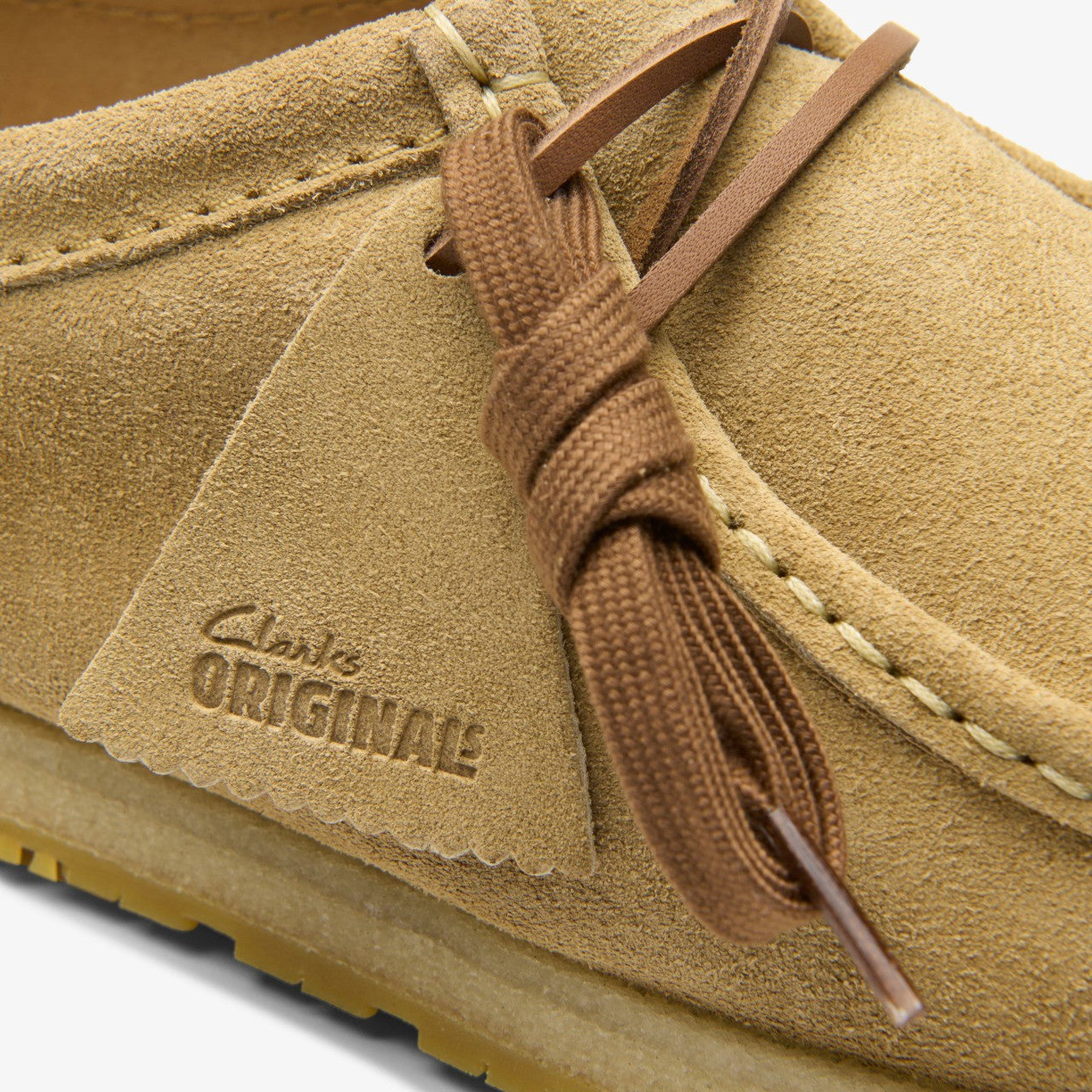 Godney Lace Dark Sand Suede | Clarks outlet