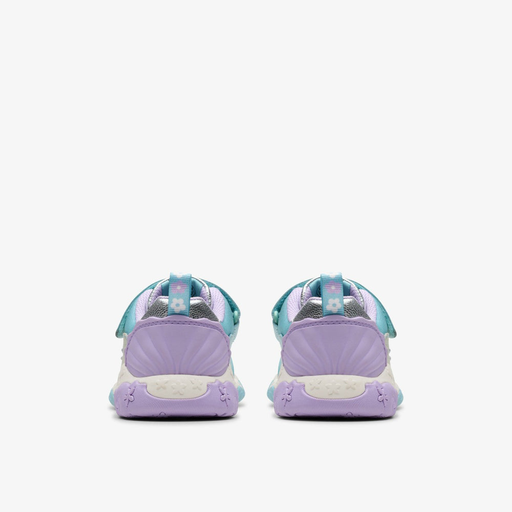 Tidal Shell Kid Light Blue Combination | Clarks for sale