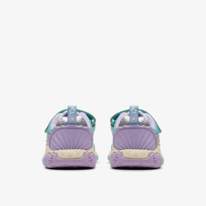 Tidal Shell Toddler Light Blue Combination | Clarks Sale