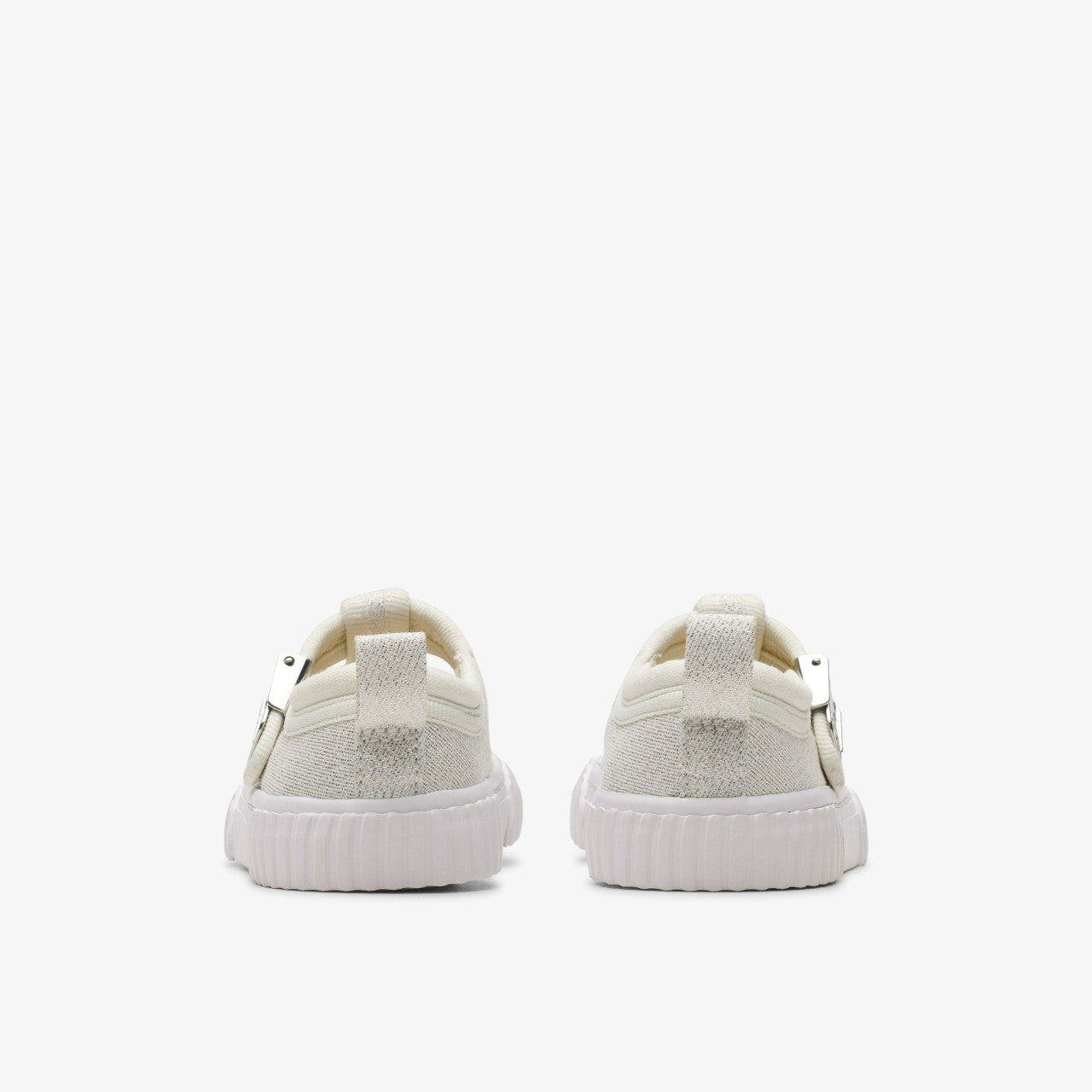 Foxing Berry Toddler Silver Fabric | Clarks discount