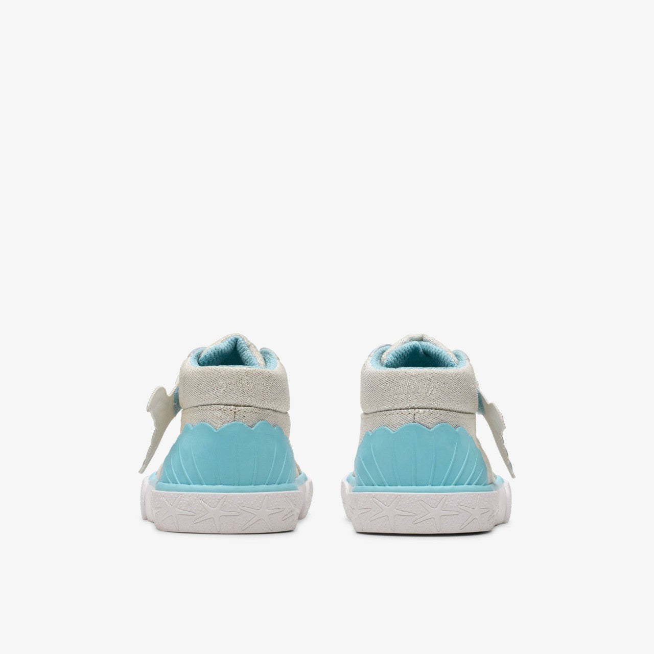 Foxing Wish Hi Toddler Silver Fabric | Clarks online